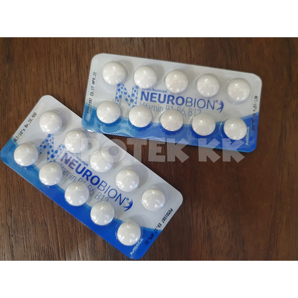 Jual Neurobion (Tablet Putih) Per Strip - 10 Tablet | Shopee Indonesia