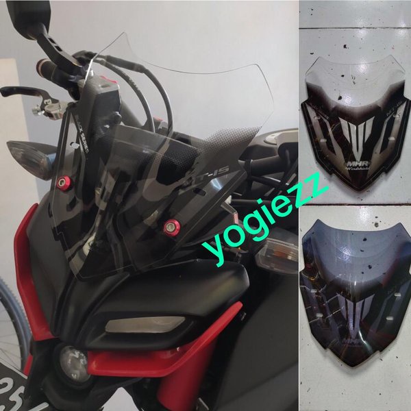 Jual Windshield yamaha mt15 visor mt 15 flyscreen frontshield ...