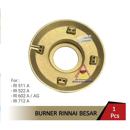 Jual Burner / Kuningan Kompor Rinnai Besar Tebal Untuk Kompor Rinnai ...