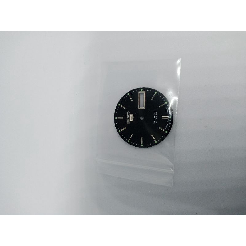 Jual plat dial jam tangan seiko 5 automatic 7009/7s26 plat jam seiko 5 ...
