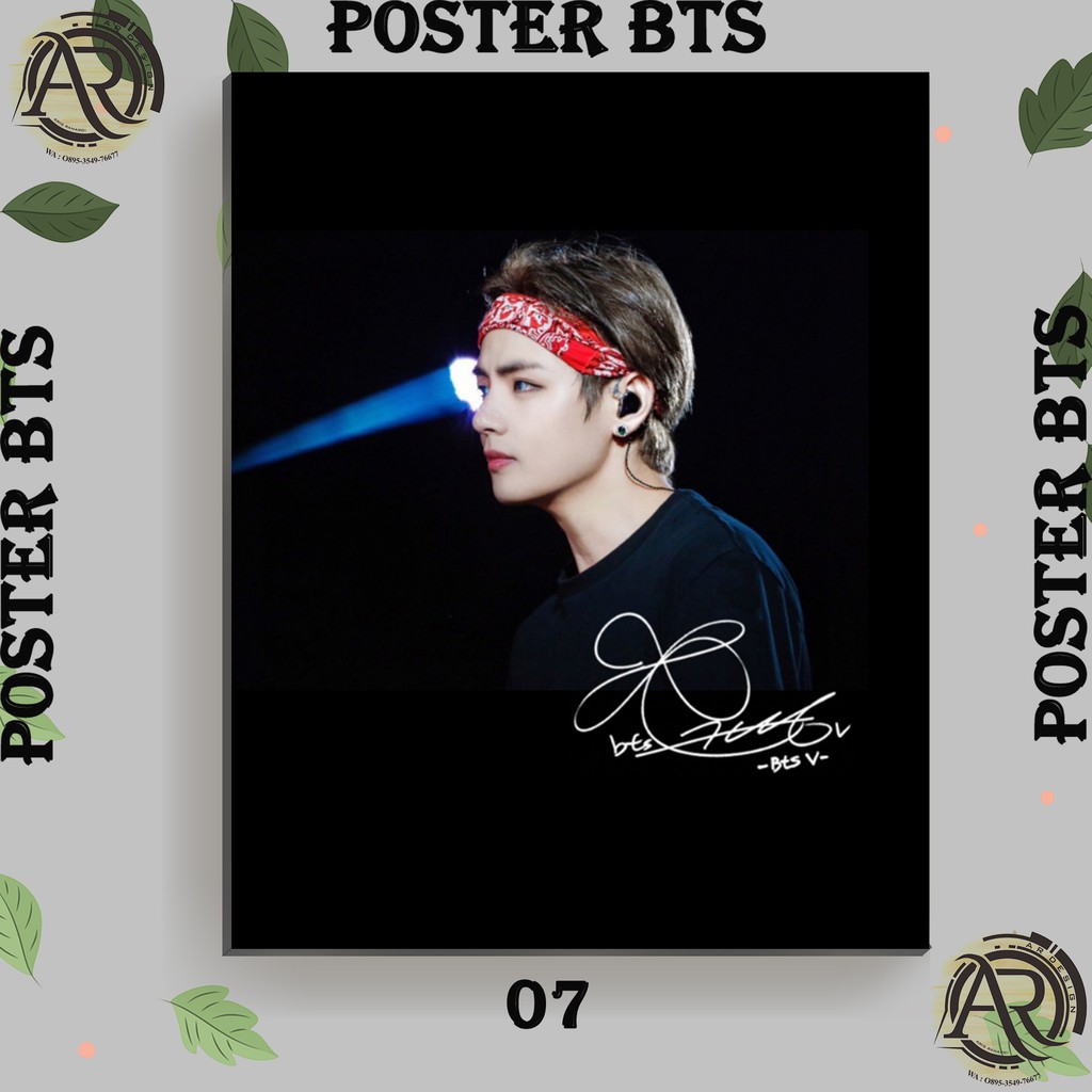 Jual poster BTS hitam putih | Shopee Indonesia