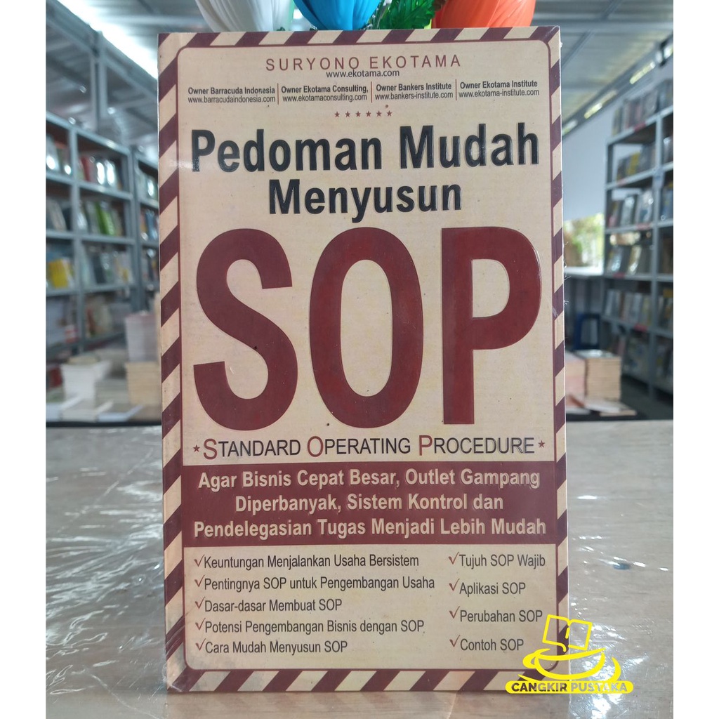 Jual PEDOMAN MUDAH MENYUSUN SOP STANDARD OPERATING PROCEDURE | Shopee ...