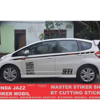 Jual JZ11 sticker honda jazz ge8 gen 1 gen 2 gen 3 sticker striping ...