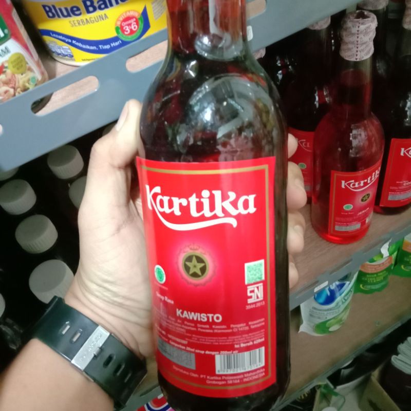 Jual SIRUP Kartika botol 600Ml Reffil Repack botol plastik baru ...