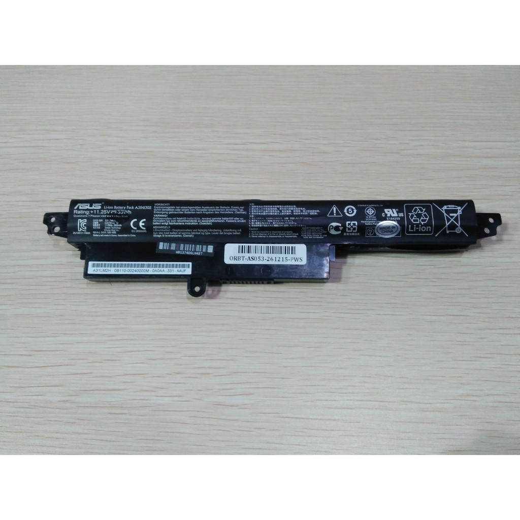 Jual ORIGINAL BATERAI LAPTOP ASUS X200CA X200M (A31N1302) (3 CELL