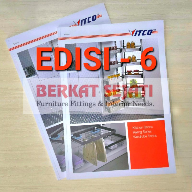 Jual Buku Sample Katalog Catalogue Vitco Kitchen Set Railing