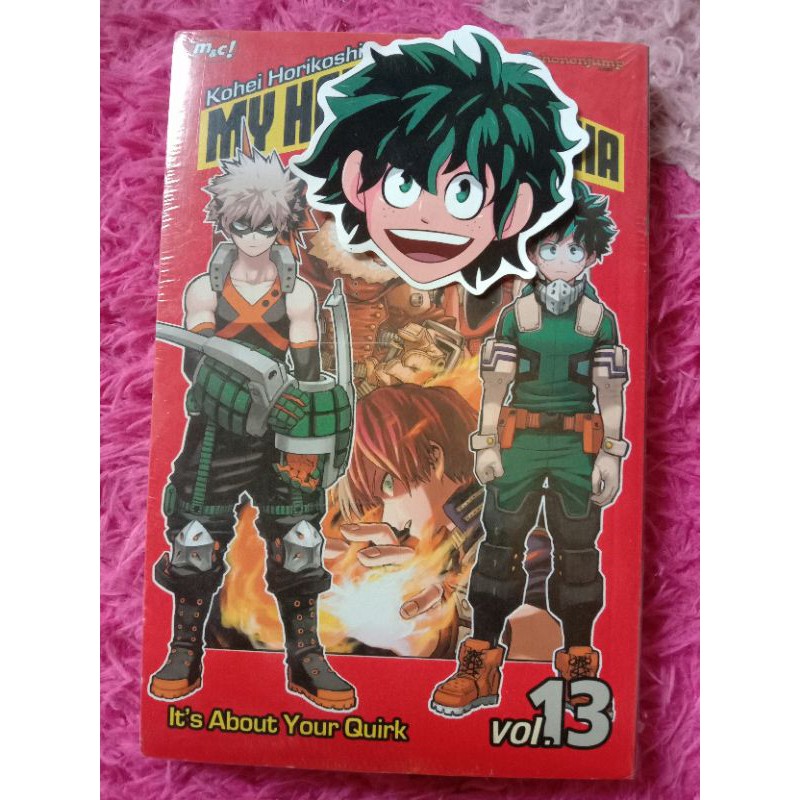 Jual Komik my Hero academia,Boku no Hero academia vol 13 free stiker 3 ...