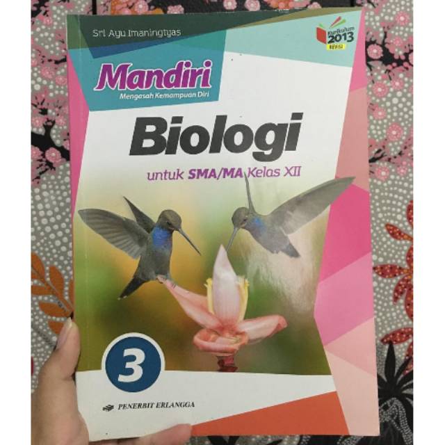 Jual Buku Paket Mandiri Pelajaran Biologi Kelas 12 Penerbit Erlangga ...