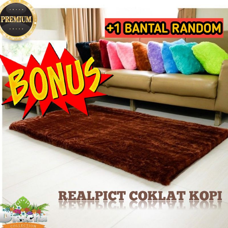Jual Karpet Bulu kecil 100x150x3,5 Matras Bulu rasfur Ambal Bulu Murah ...