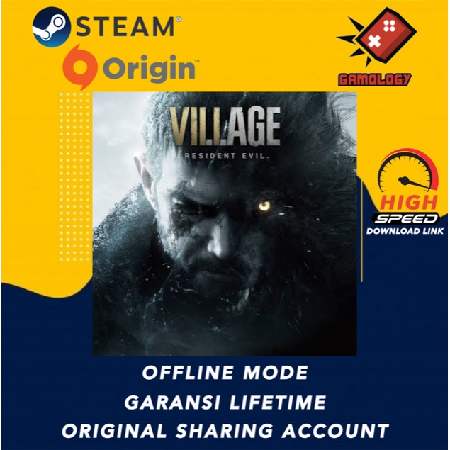 Jual RESIDENT EVIL RE VILLAGE 8 VIII DELUXE EDITION GAME PC 100