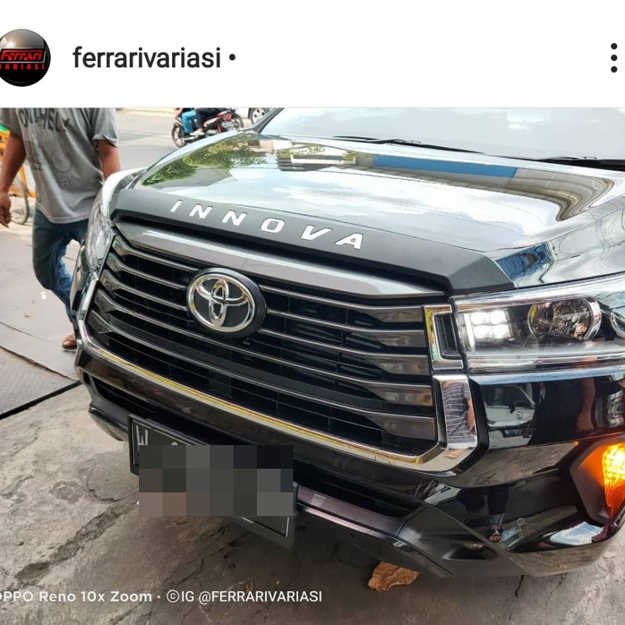 Jual Bumper Depan Facelift Innova Reborn Original - Ferrari Variasi ...