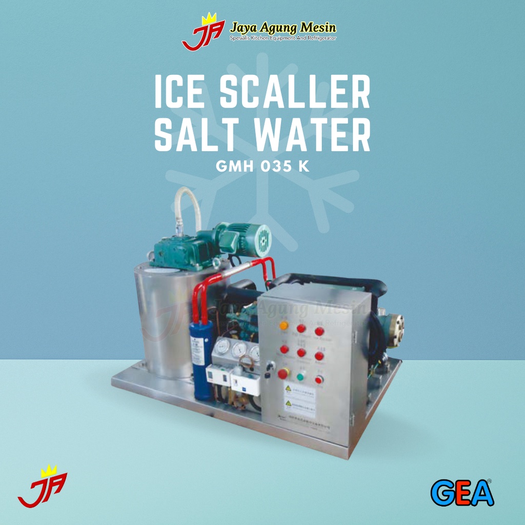 Jual Gea Gmh 035 K Ice Scaler Maker Sea Water Mesin Pembuat Es Batu ...