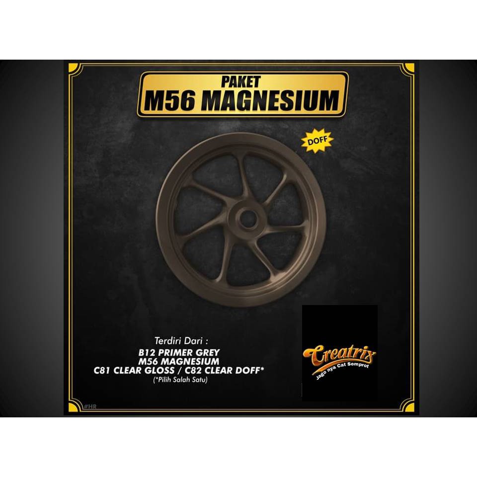 Jual Paket Cat Magnesium M56 Sapporo Ultimate / Sapporo Spray Shopee