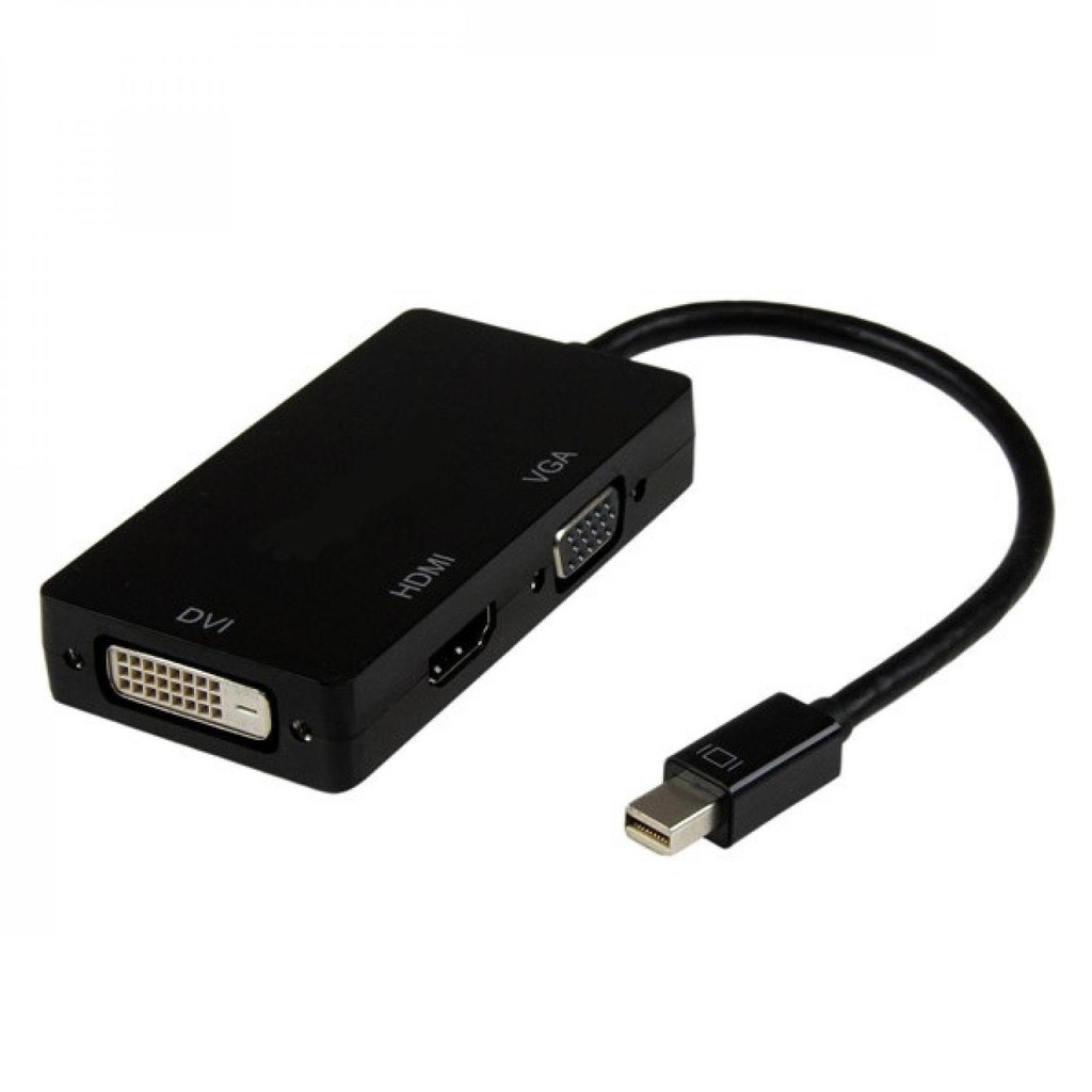 Jual Konverter Mini Displayport ke HDMI/DVI/VGA (Thunderbolt Compatible ...