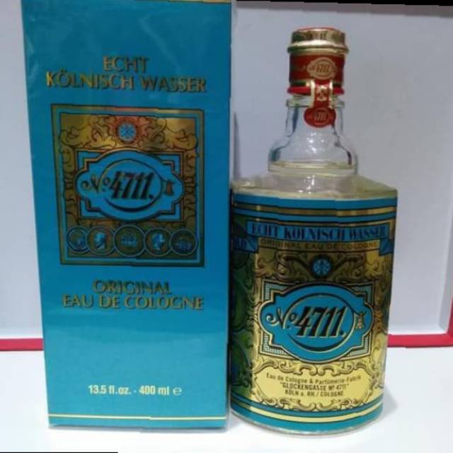 Eau De Cologne 4711 Original - Version Unisexe - Flacon Spray De 400 Ml - Fraîcheur Classique