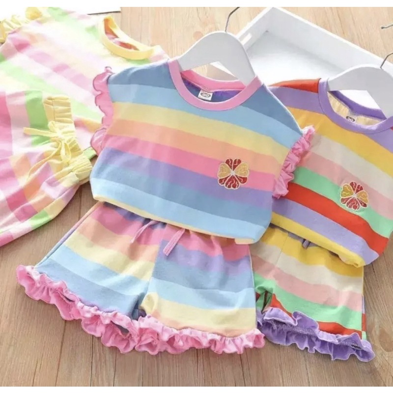 Jual SETELAN BAJU ANAK PEREMPUAN TERLARIS DAN TERKINI/SETELAN BAJU ANAK