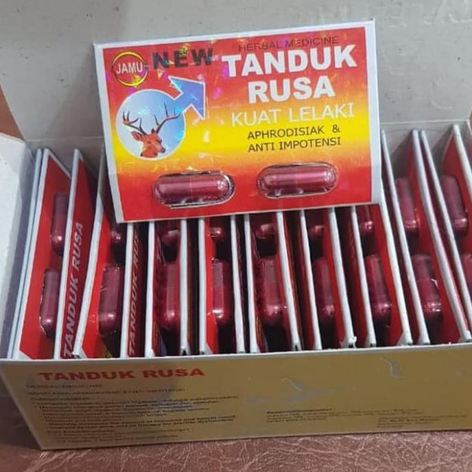 Jual Jamu Tanduk Rusa Kuat Dan Tahan Lama Kapsul Shopee Indonesia