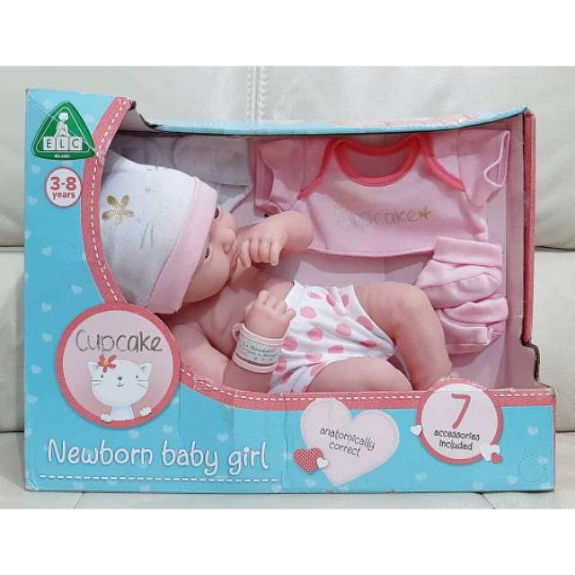 Cupcake newborn cheap baby girl doll