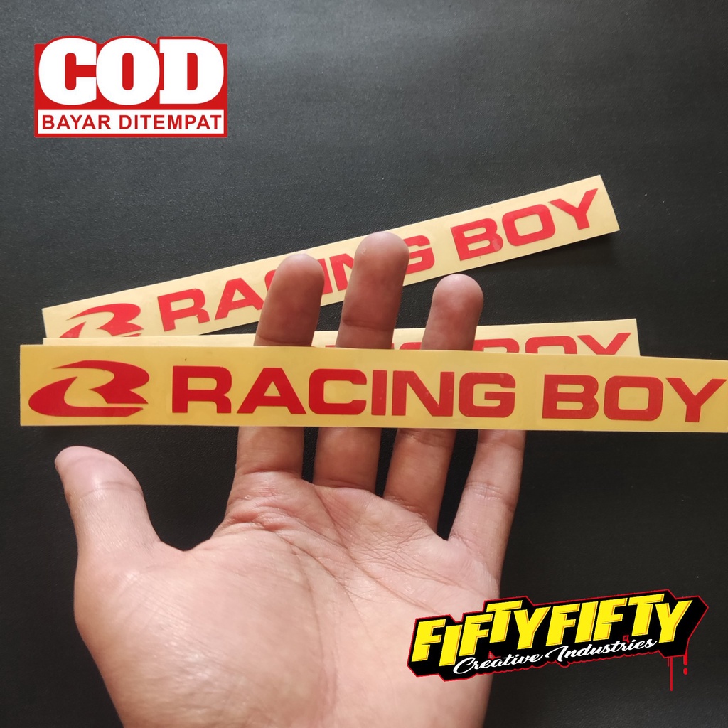 Jual Stiker Cutting RCB RACING BOY Stiker Cuting Motor Stiker Kating ...
