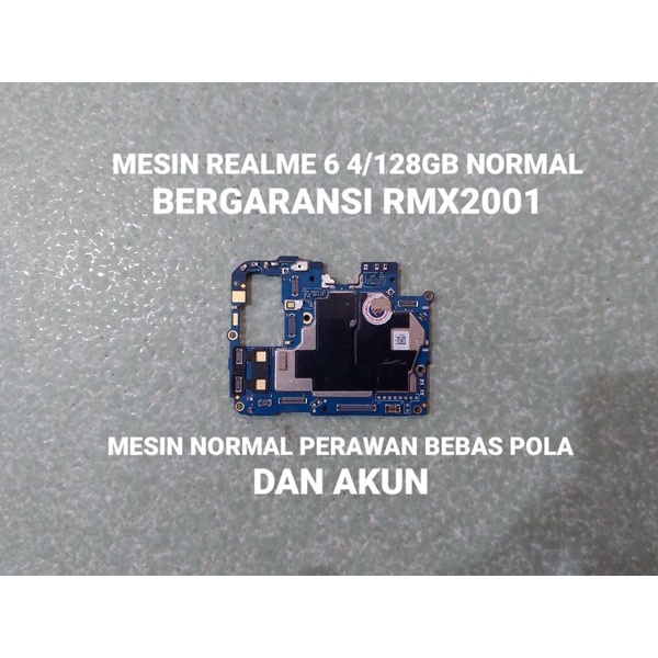 Jual MESIN REALME 6 4/128GB NORMAL BERGARANSI MESIN REALME 6 RMX2001 ...