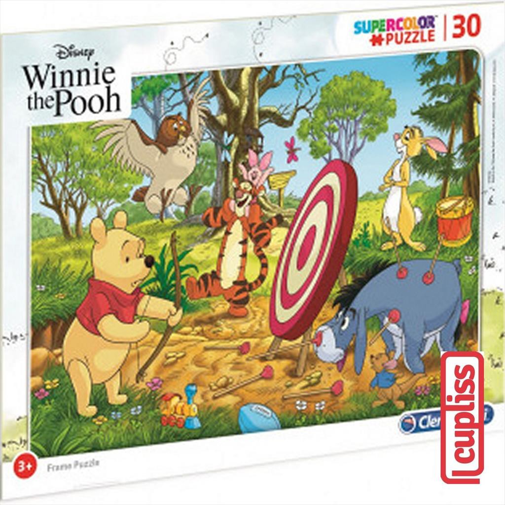 Jual Clementoni 22704 Disney Winnie the Pooh Jungle Frame Puzzle 30 pcs ...