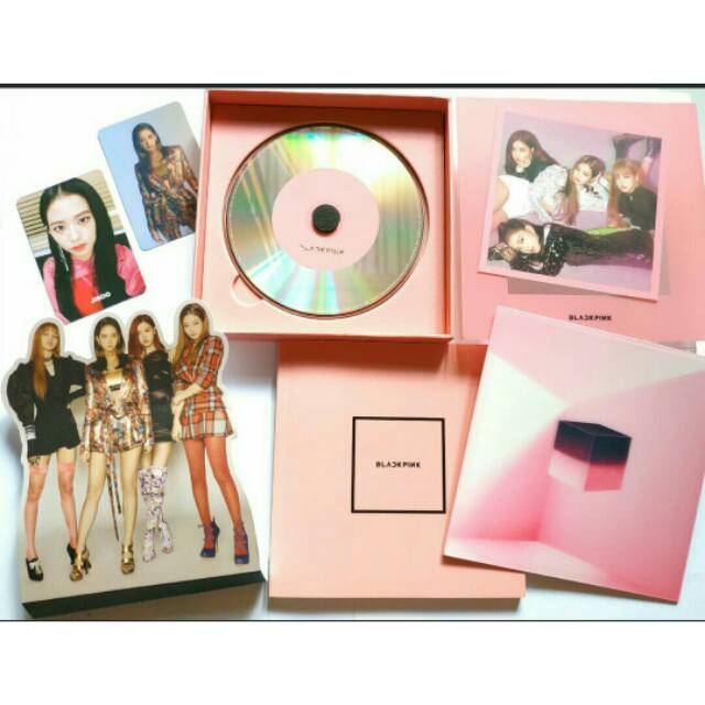 Jual Album Blackpink Square Up Pink Version Unsealed Shopee Indonesia 