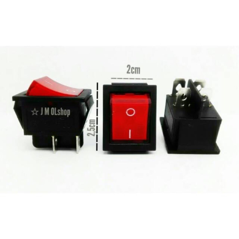 Jual Saklar switch on-off 4pin lampu besar | Shopee Indonesia