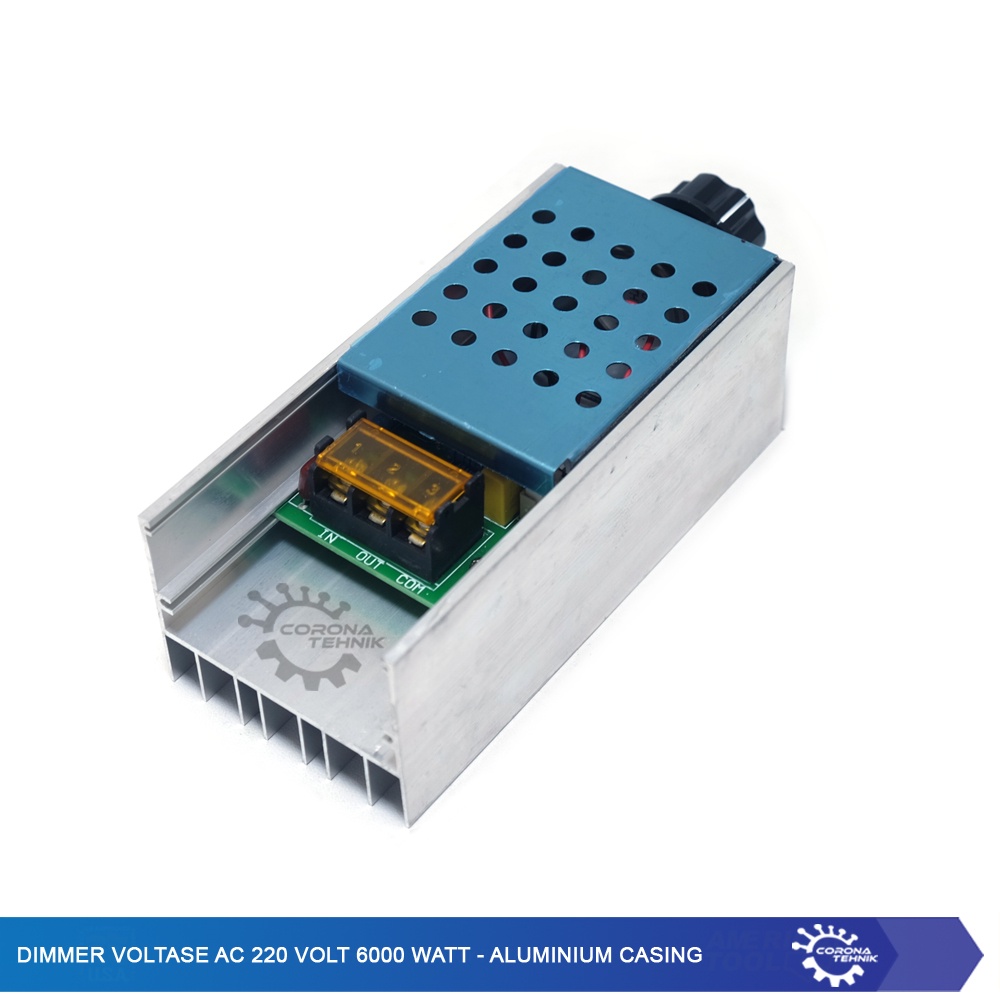 Jual Aluminium Casing - Dimmer Voltase AC 220 Volt 6000 Watt | Shopee ...