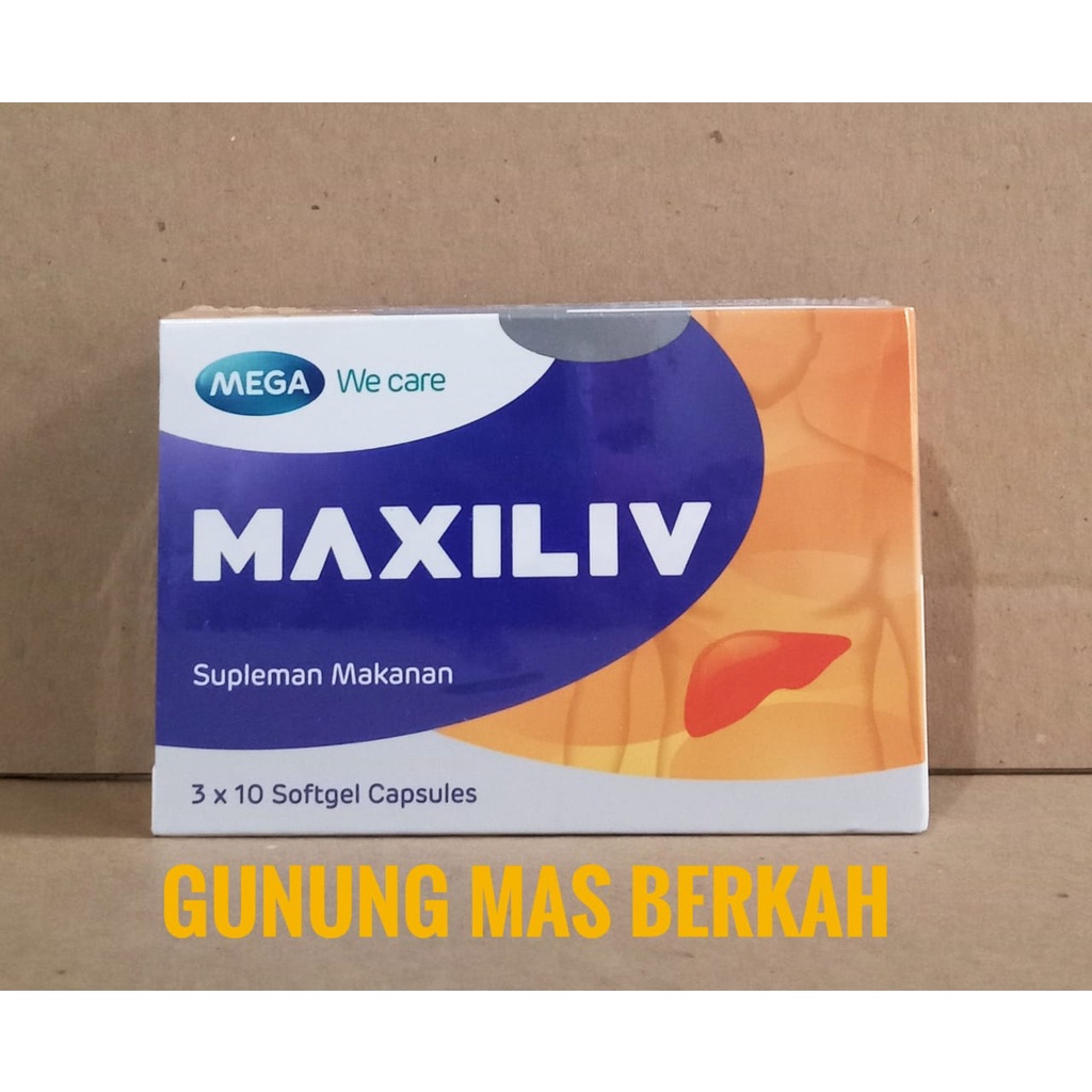 Jual MAXILIV Maxiliv maksiliv Tablet - untuk memelihara fungsi hati ...