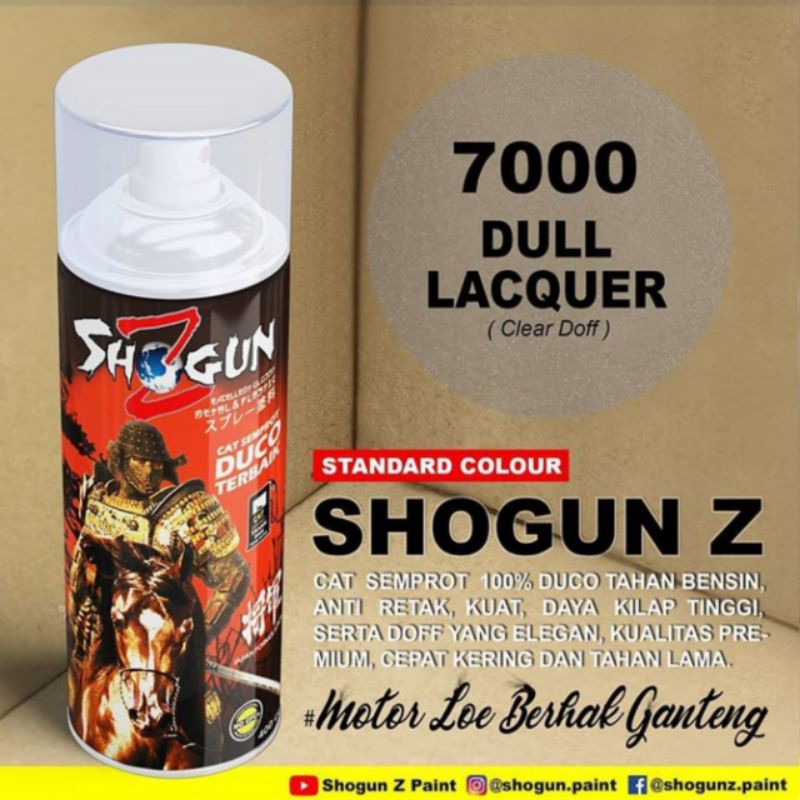 Jual Cat Semprot Epoxi Duco Shogun Z 7000 DULL LACGUER | Shopee Indonesia