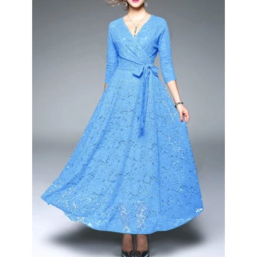 Mx Icha Brukat Import M L Xl Xxl 3Xl Mewah Dress Fashion Wanita Baju Pesta