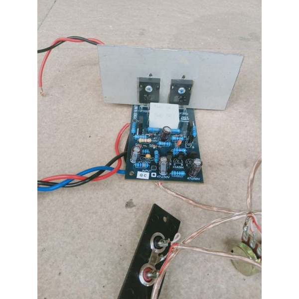 Jual kit driver power 150 Watt mono tinggal colok PSU lengkap