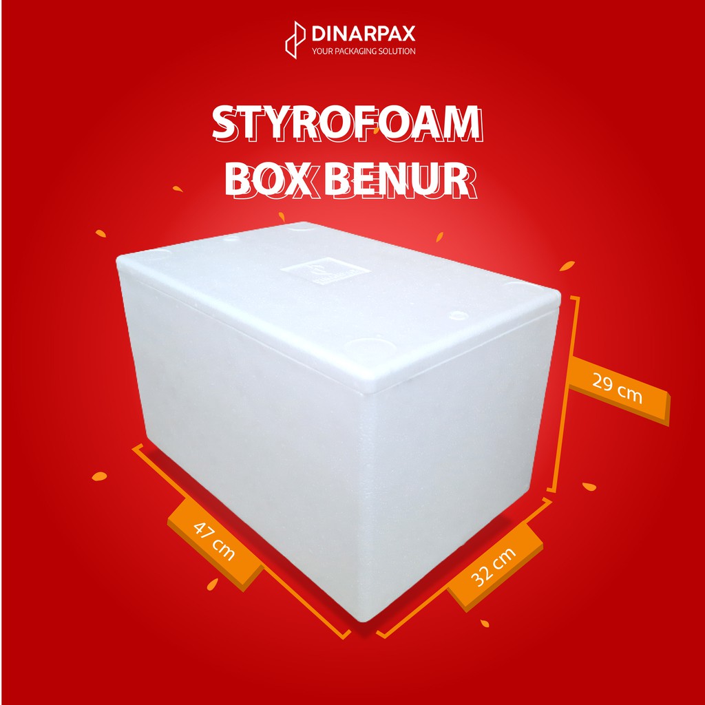 Jual Styrofoam Box Benur / Ikan / Fish Box / Sterofoam /Palmerah