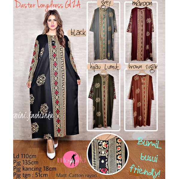 Jual (COD)Murah!!Serba 53k aja! Daster lengan panjang hamil GIZA daster ...