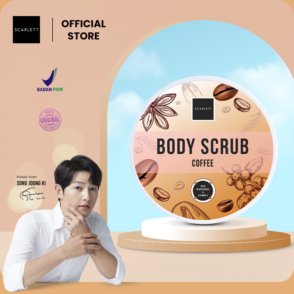 Jual Scarlett Whitening Body Scrub Coffee Shopee Indonesia