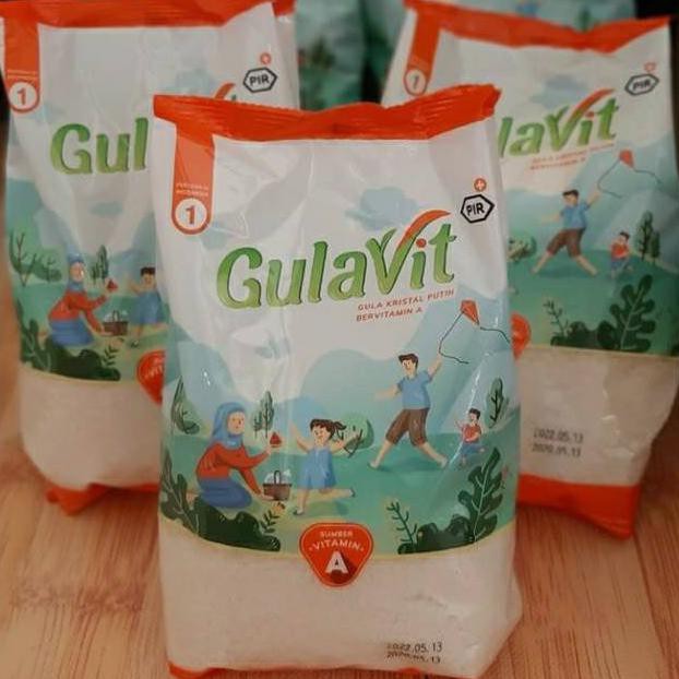 Jual Gula Pasir Gulavit 1 Kg Gulavit Gula Kristal Putih Bervitamin A Bayugeiko Shopee Indonesia 1975