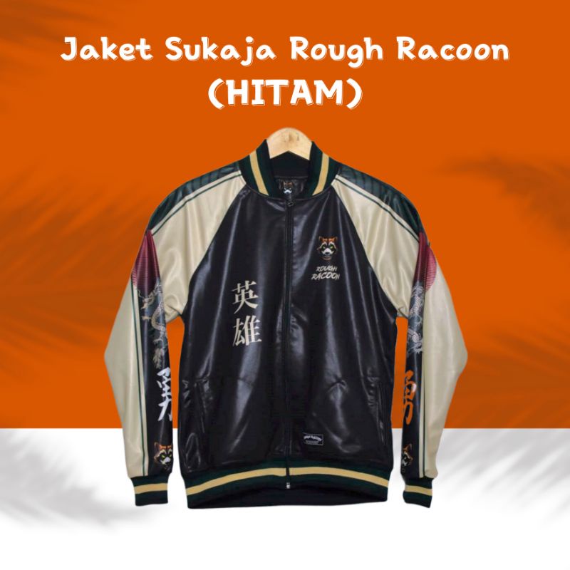 Jual Jaket Sukaja Rough Racoon || Varsity Jaket || Jaket Viral Tiktok ...