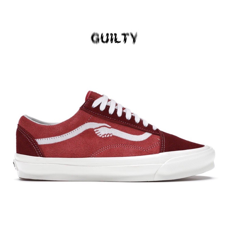 Jual NOTRE X Vans OG Old Skool LX Mars Red Shopee Indonesia