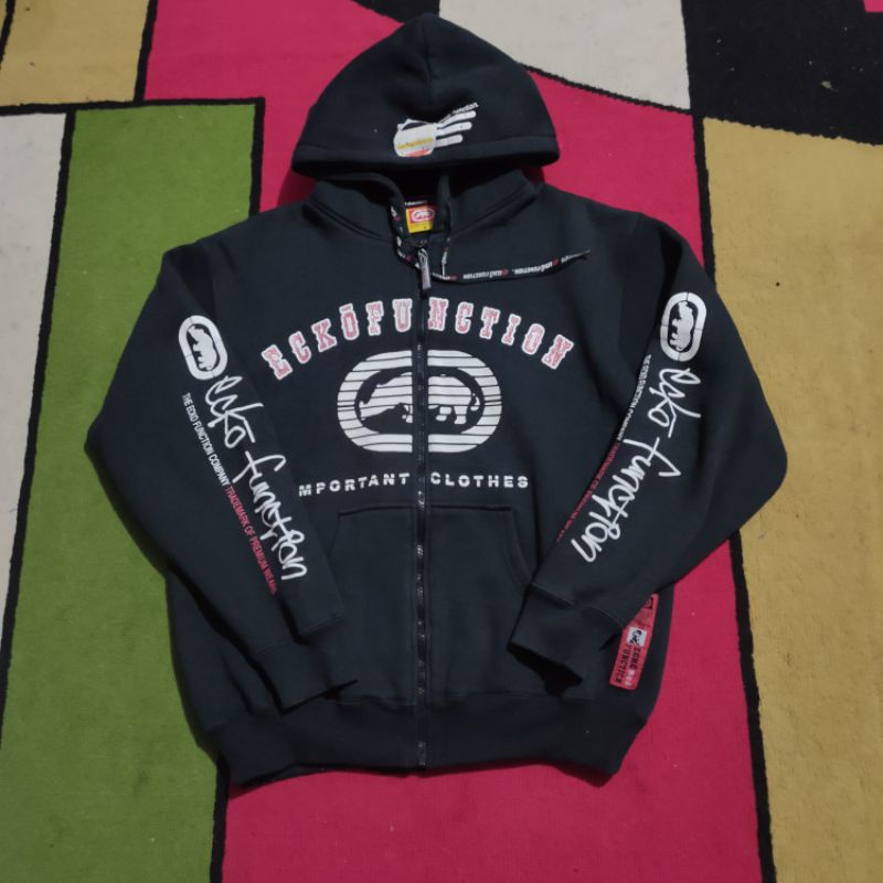 Jual zip hoodie ecko function vtg second Shopee Indonesia