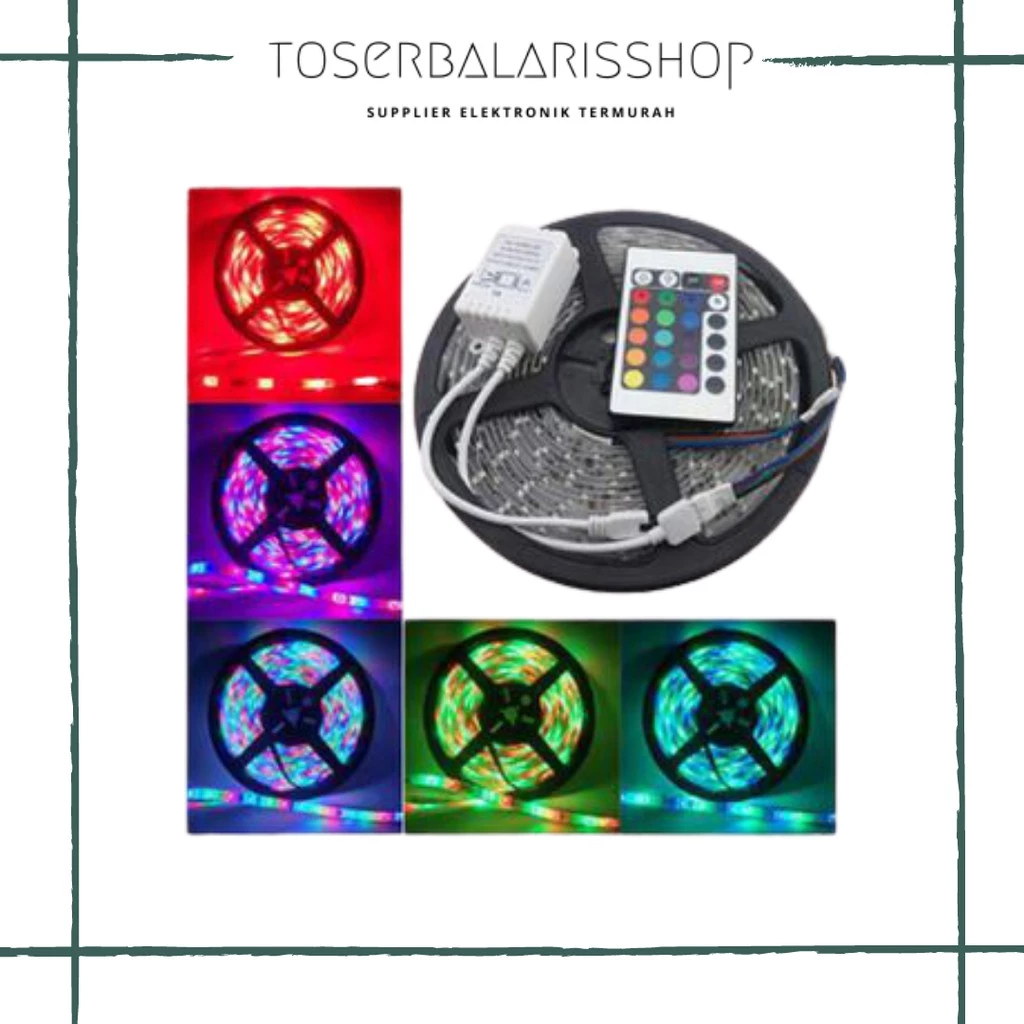 Led Setrip / Led Strip Plus Remot / Led Rgb | AutoStock