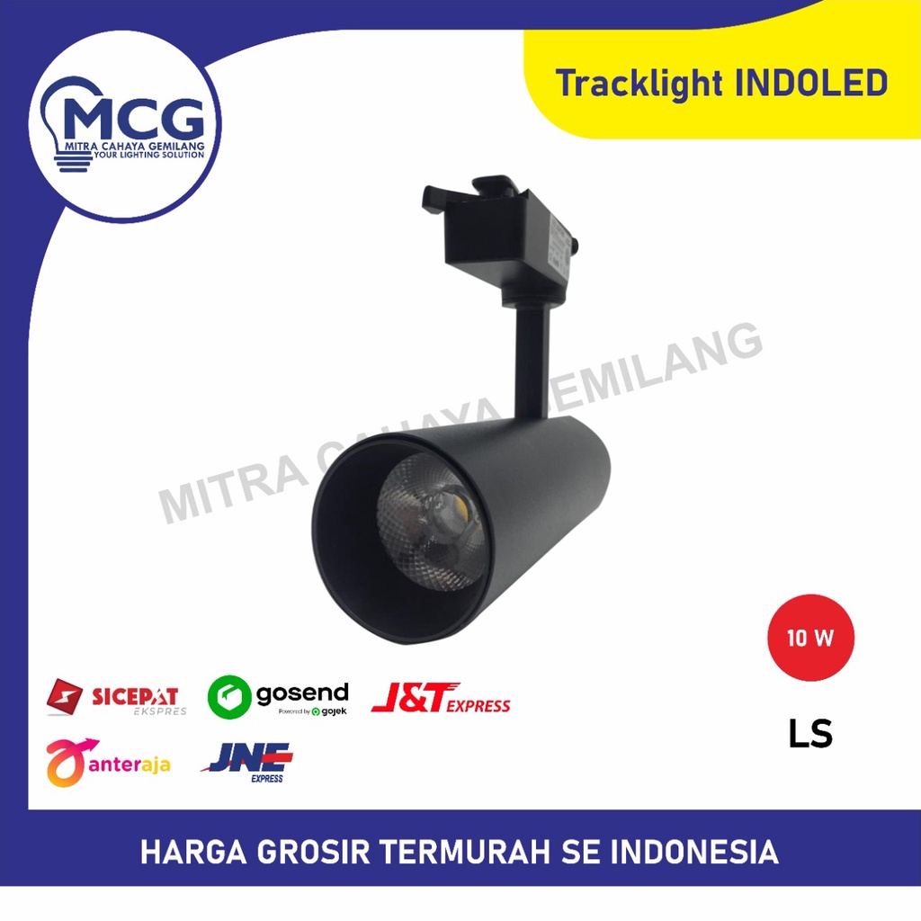 Jual Lampu LED Rell 10W COB / TrackLight / Track Light / Spot Light (LS ...