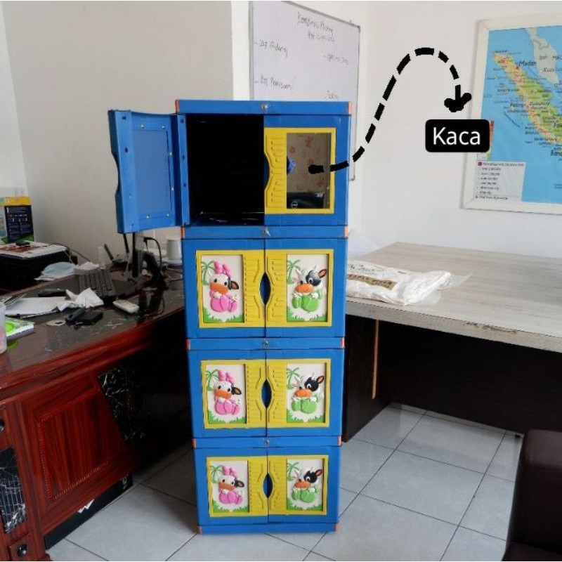 Jual LEMARI PLASTIK 4 SUSUN | Shopee Indonesia