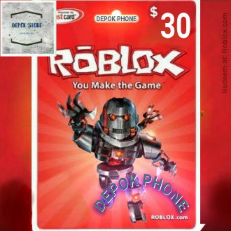 Jual Roblox Gift Card Australia AUD 15 Region Locked di Lapak