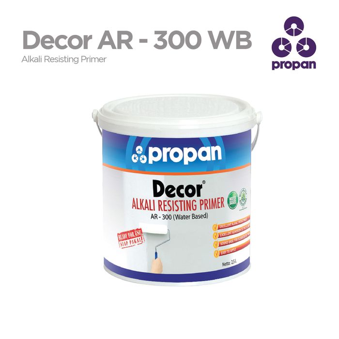 Jual Produk Asli Cat Dasar Tembok Propan Decor Alkali Resisting Primer Ar L Wb Shopee