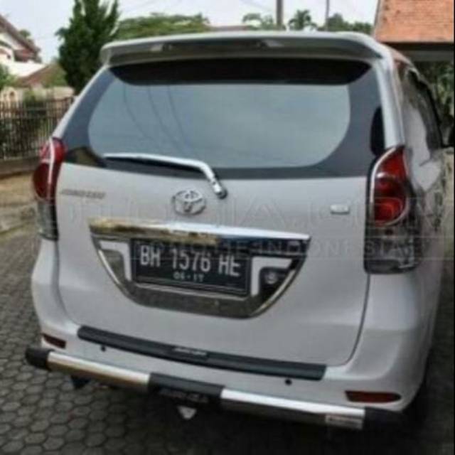Jual Rearguard footstep belakang mobil AVANZA XENIA besi stanlist full ...
