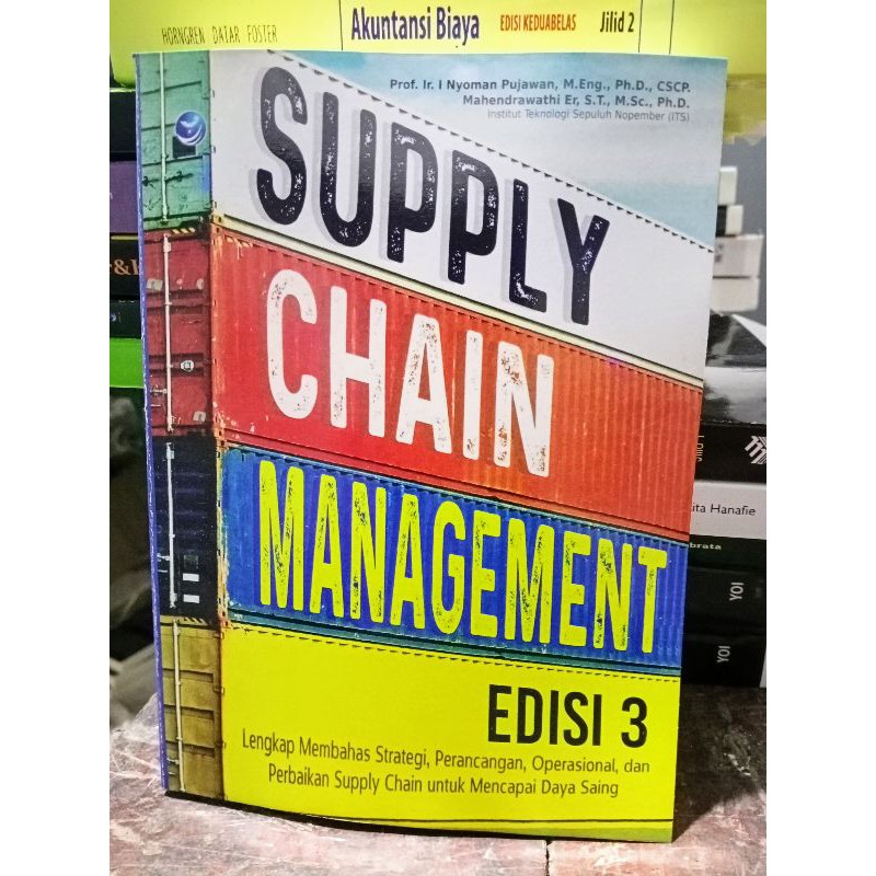 Jual Supply Chain Management Edisi 3 ; I Nyoman Pujawan | Shopee Indonesia