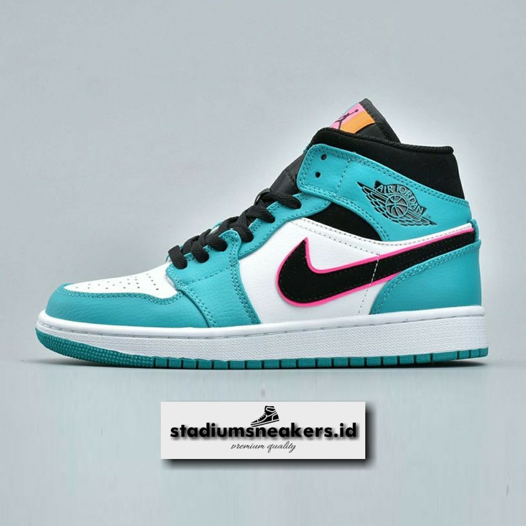 Air jordan 1 outlet mid premium turbo green