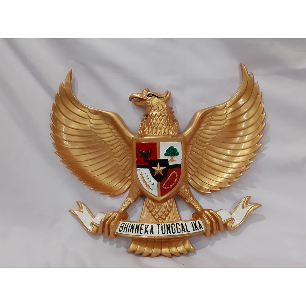 Jual Lambang Garuda Pancasila Dinding Bahan Fiber Ukuran X Cm