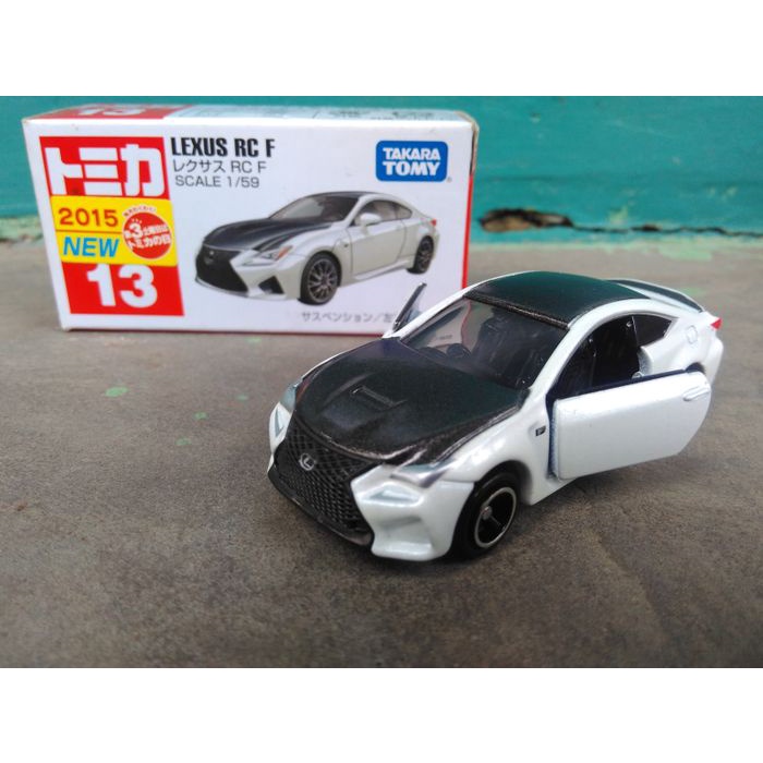 Jual Tomica No 13 LEXUS RC F WHITE Diecast miniatur mobil Takara Tomy ...