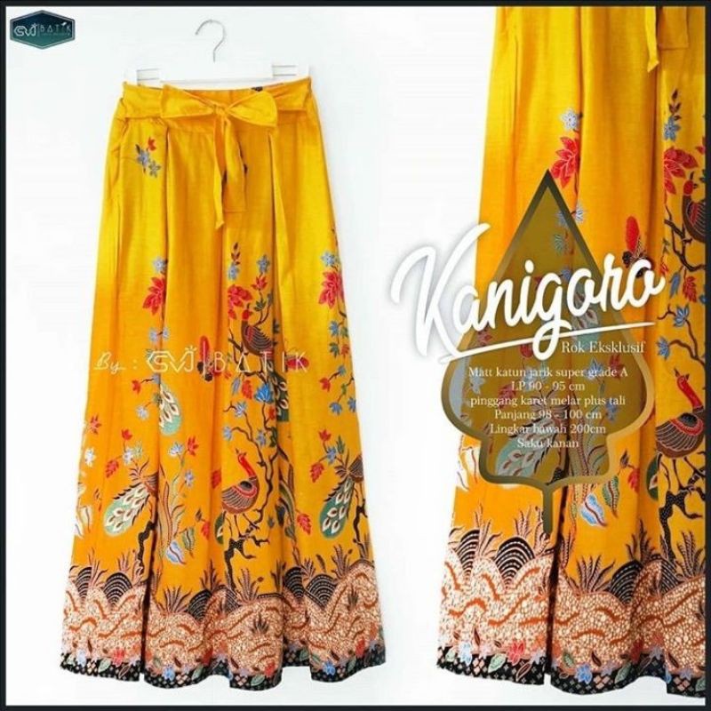 Jual Rok Batik Panjang Modern Cantik Premium Rok Payung Bawahan Wanita Terbaru Shopee Indonesia 5151